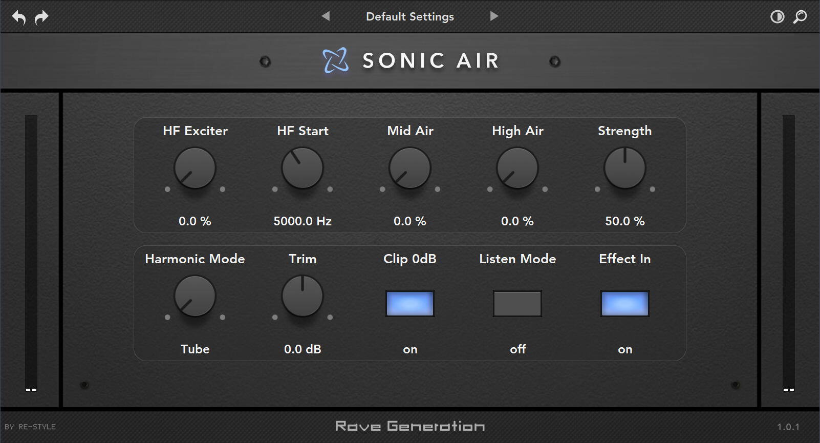 Sonic Air Interface Detail