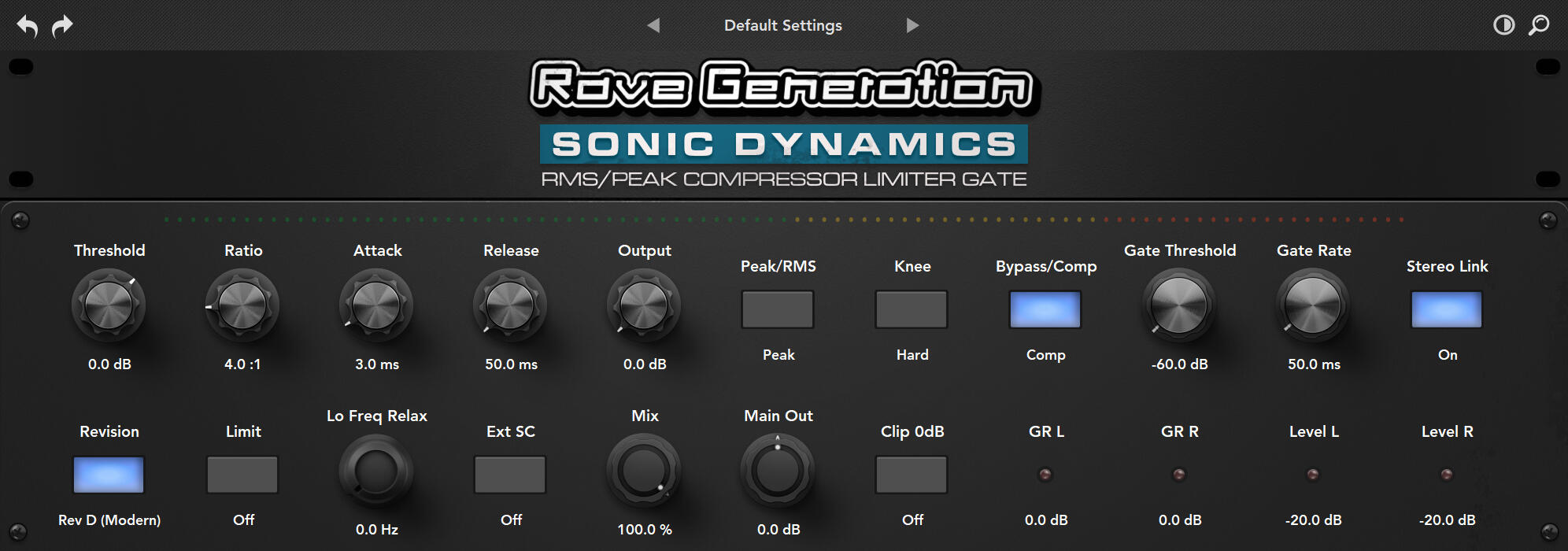 SONIC DYNAMICS Interface Detail